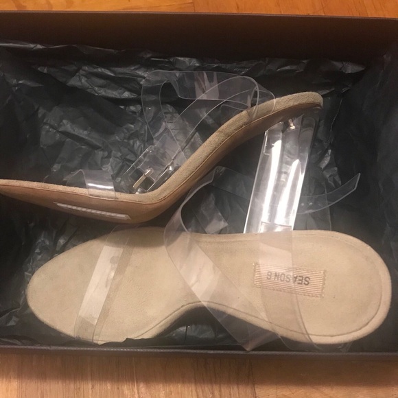Yeezy Season 6 transparent sandals. Size 37. - Picture 4 of 4